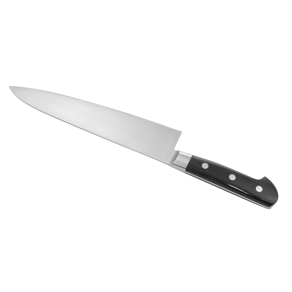 ISEYA JIHEI Molybdenum Gyuto 210mm - Black Packer Handle