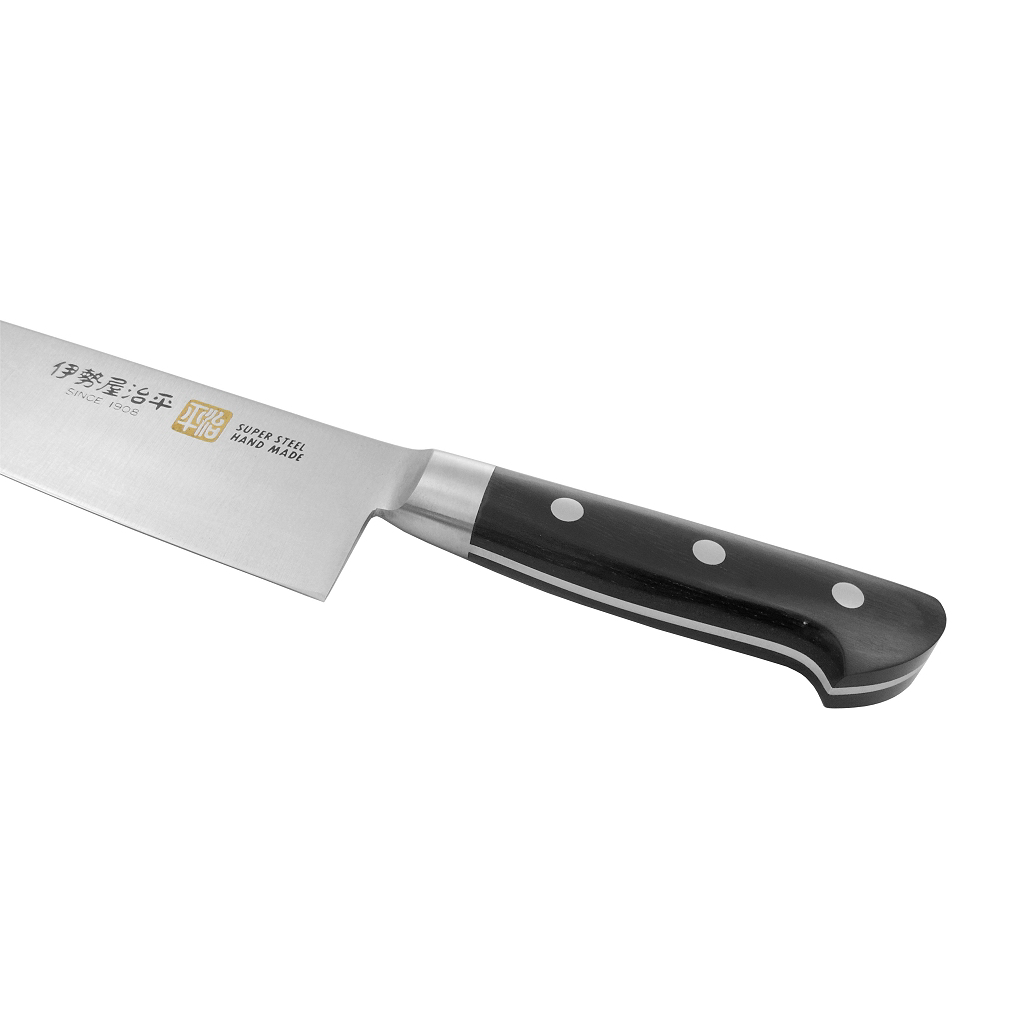 ISEYA JIHEI Molybdenum Gyuto 210mm - Black Packer Handle