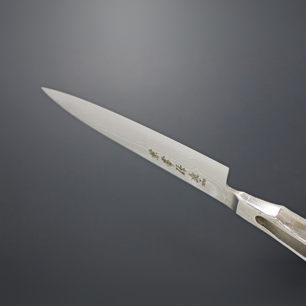 SEKI KANETSUNE SANNOIKE Series VG-10 17-layer Damascus Petty 120mm