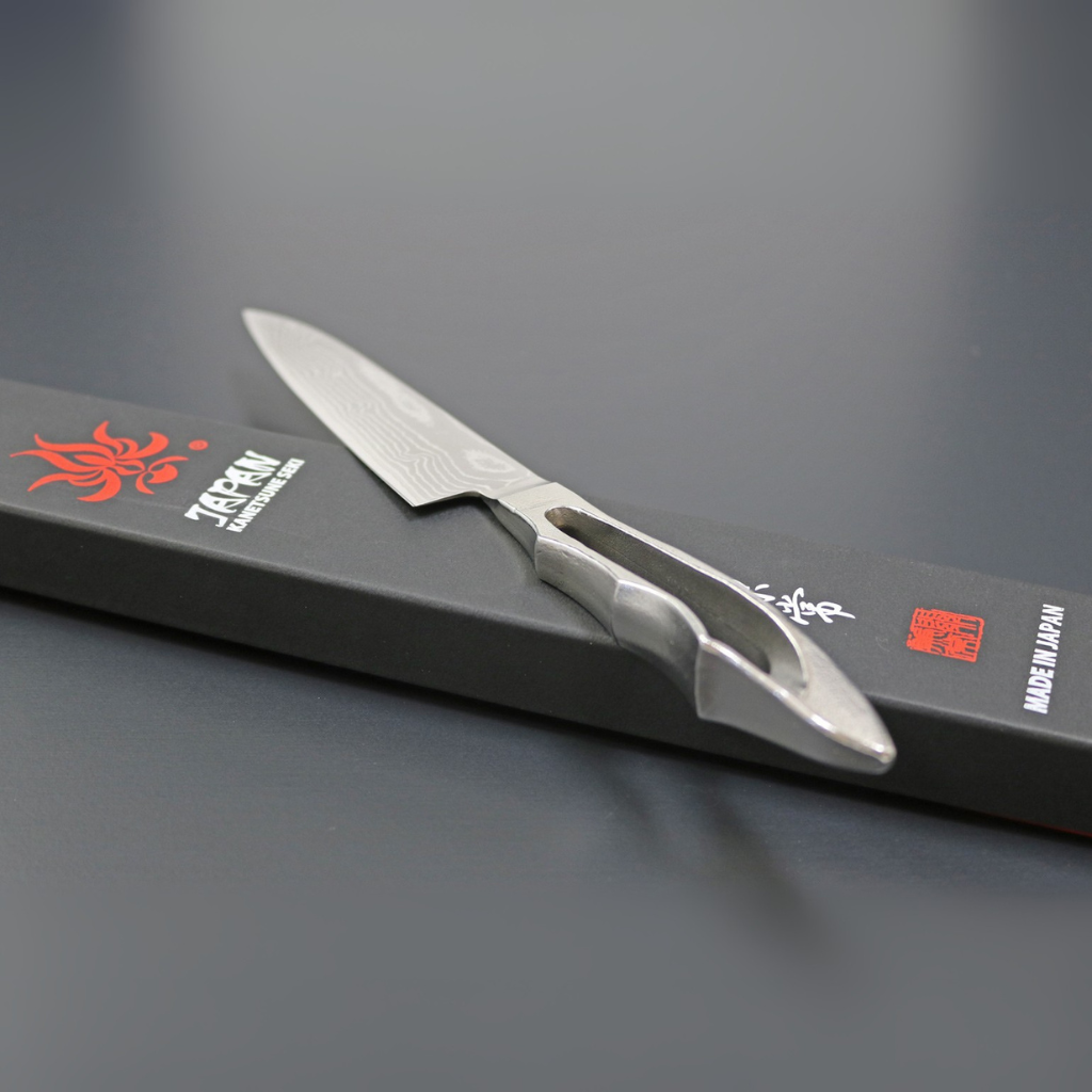 SEKI KANETSUNE SANNOIKE Series VG-10 17-layer Damascus Petty 120mm
