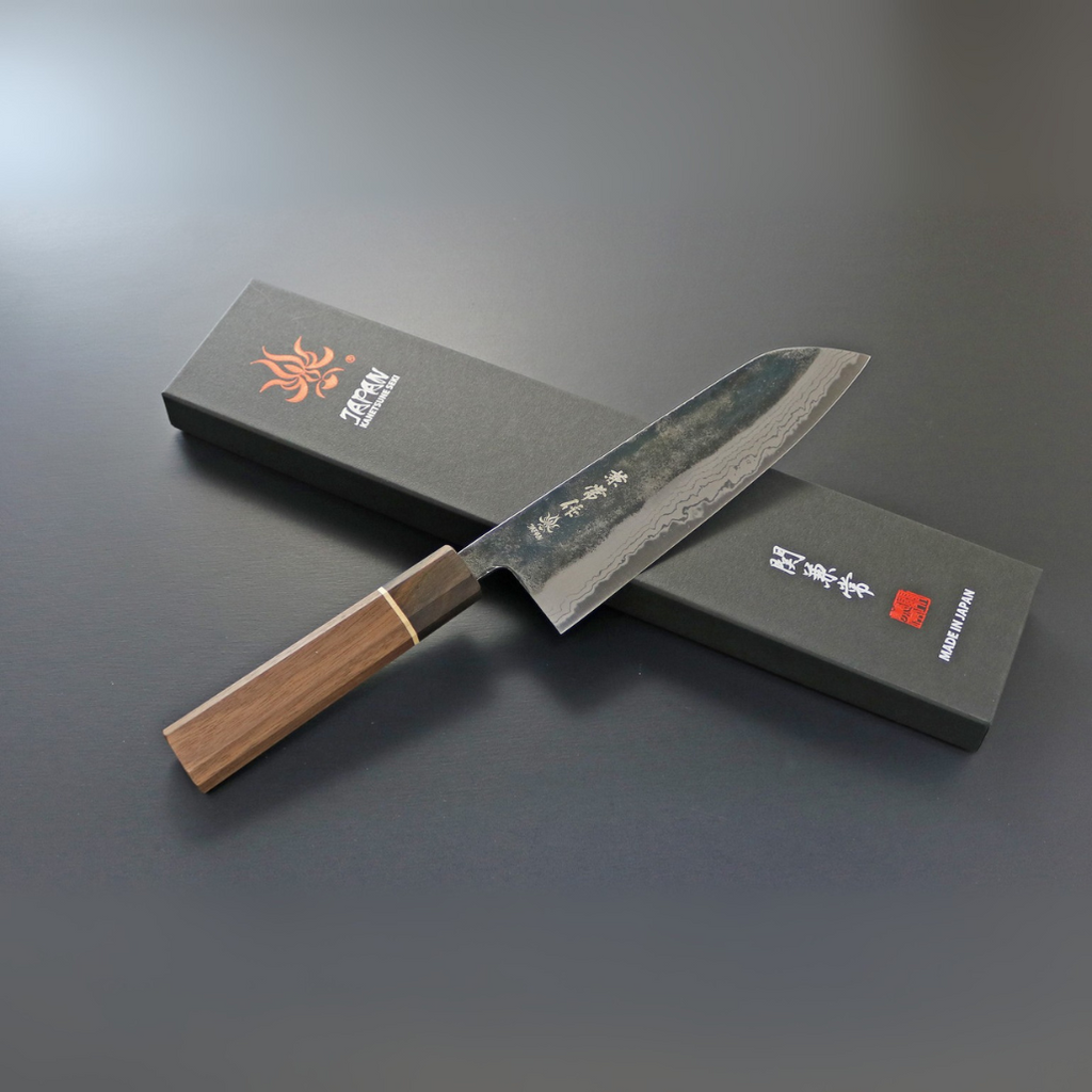 SEKI KANETSUNE Matsu-Zumi-Yaki Santoku 170mm