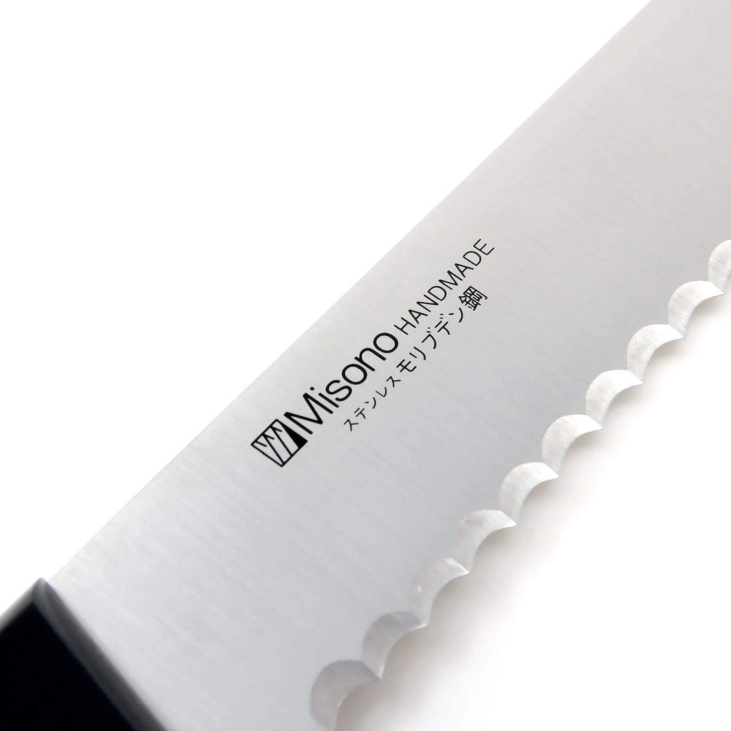 MISONO Wavy Edge Bread Knife 300mm