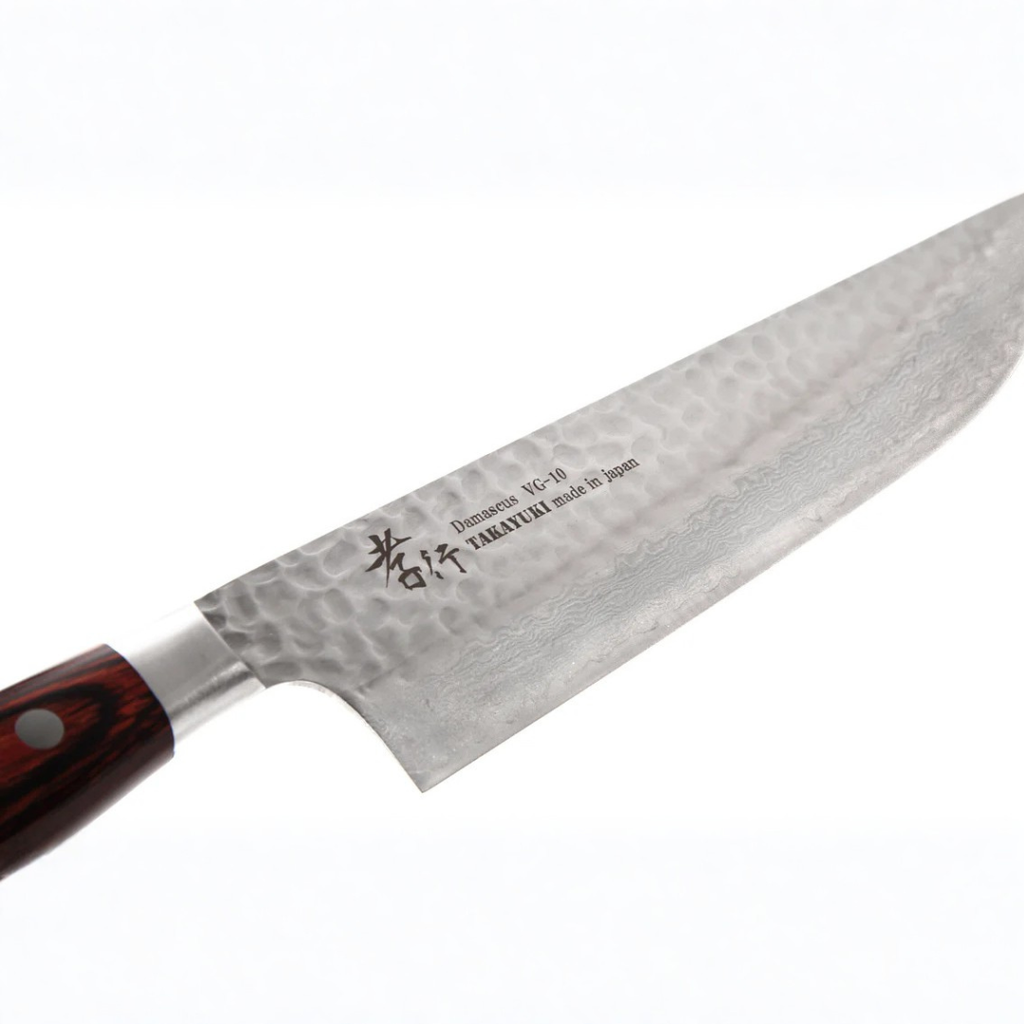 SAKAI TAKAYUKI Cuchillo de Carnicero Damasco VG10 33 Capas 210mm
