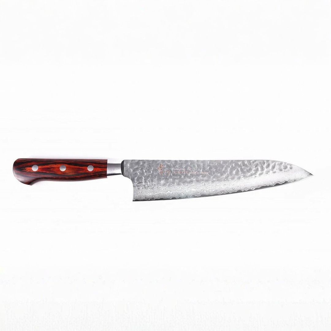 SAKAI TAKAYUKI Cuchillo GYUTO Damasco VG10 de 33 capas 180mm
