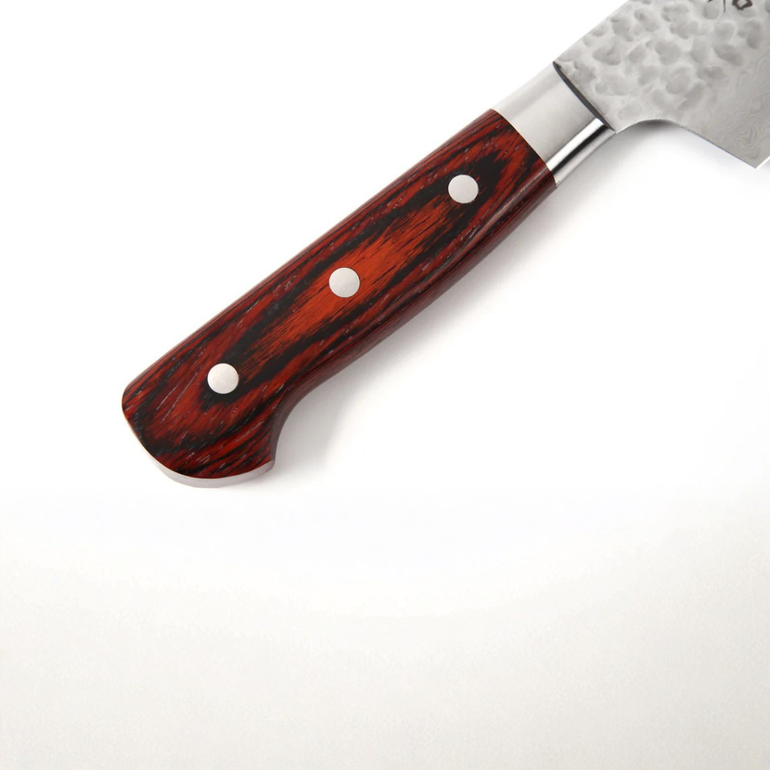 SAKAI TAKAYUKI 33-Layer Damascus VG10 KENGATA GYUTO 190mm