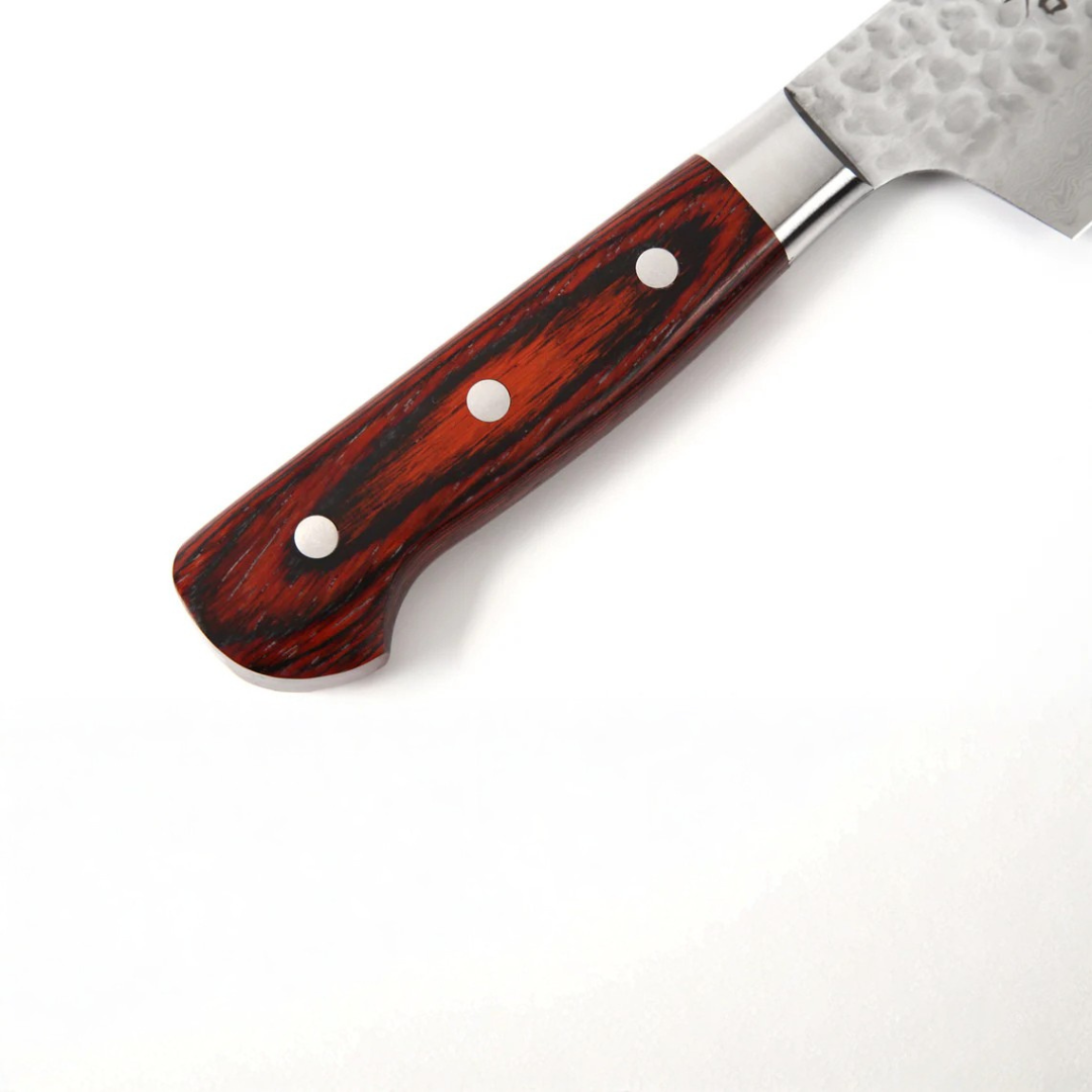 SAKAI TAKAYUKI 33-Layer Damascus VG10 KENGATA SANTOKU 160mm