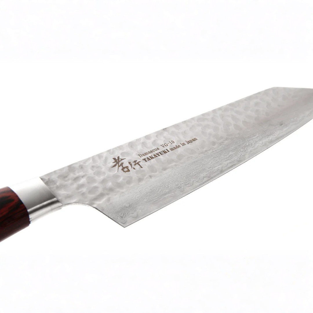 SAKAI TAKAYUKI 33-Layer Damascus VG10 KENGATA SANTOKU 160mm