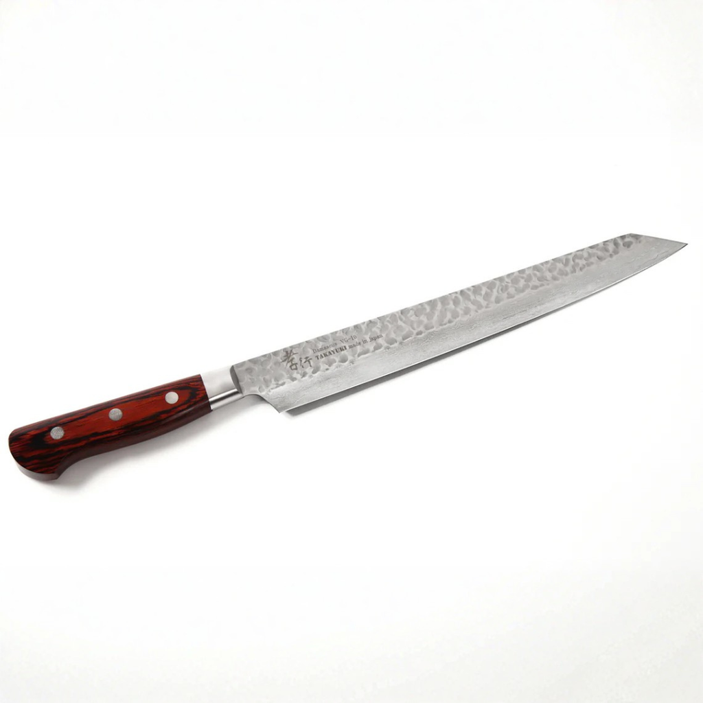 SAKAI TAKAYUKI DAMASCO DE 33 CAPAS VG10 KENGATA YANAGIBA 270mm