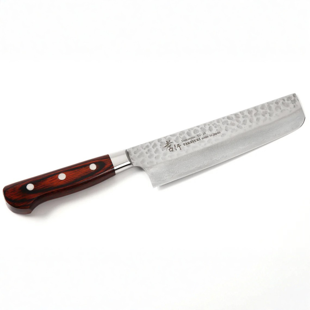 SAKAI TAKAYUKI 33-Layer Damascus VG10 NAKIRI 160mm