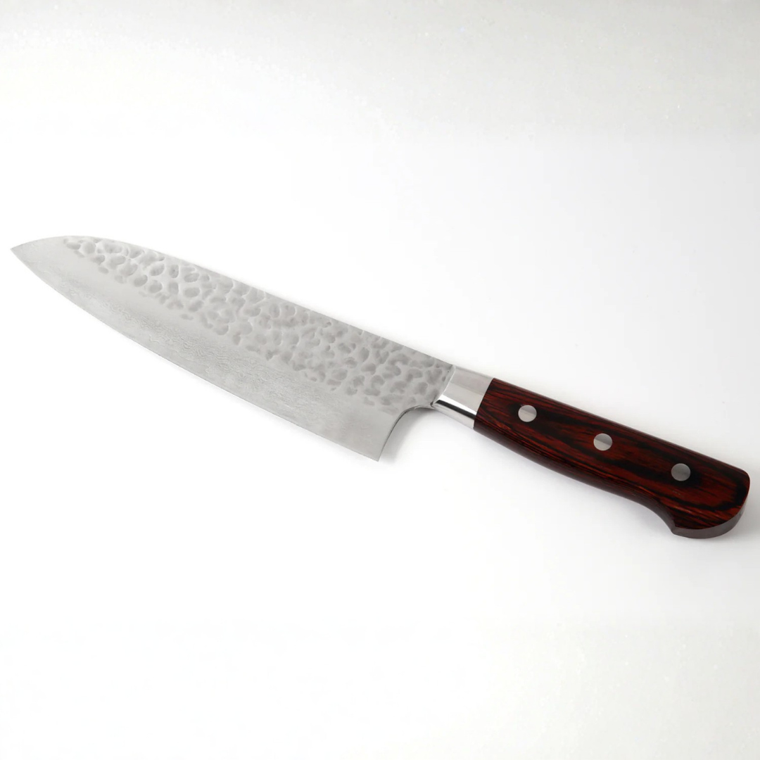 SAKAI TAKAYUKI 33-Layer Damascus VG10 SANTOKU 180mm