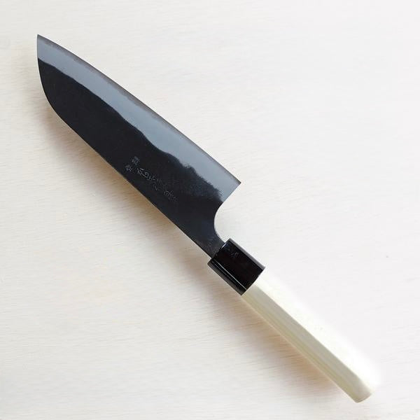 TSUBAME SANJO KAJIBE Santoku Shirogami 165mm